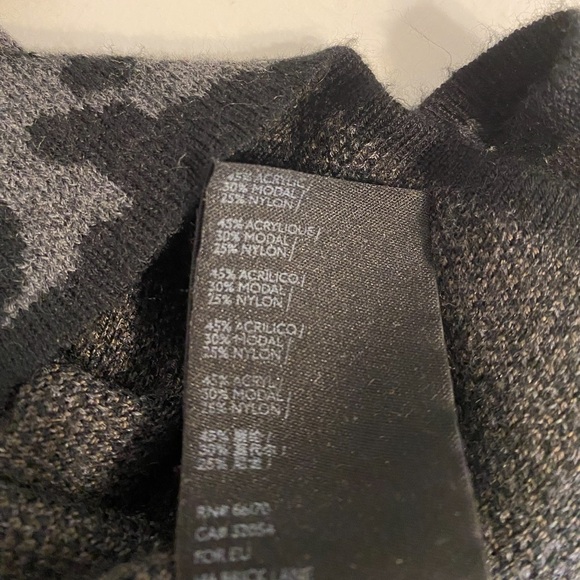 Anthropologie Kasia Leopard Print Hoodie Small - Picture 6 of 13